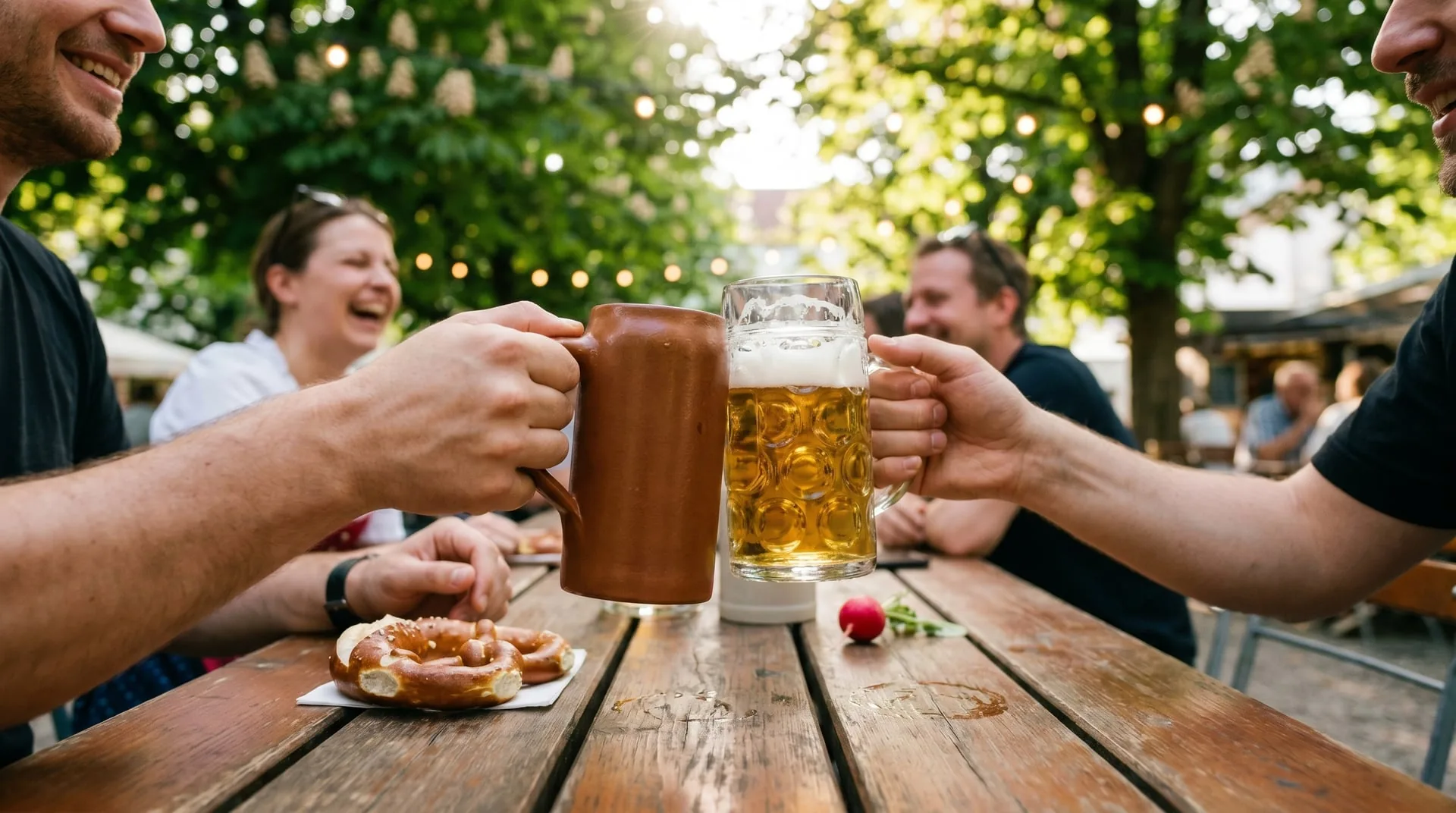 Die besten Biergärten und Gastgärten in Linz