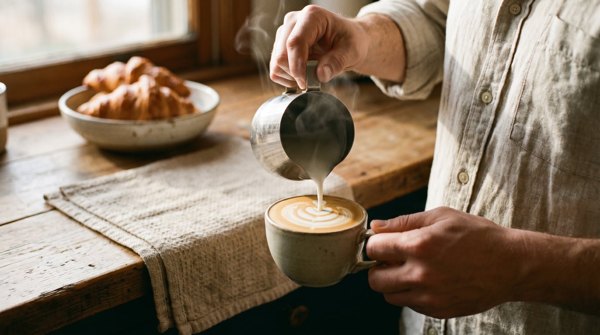 Frühstück in Linz: Werktags, früh, à la carte