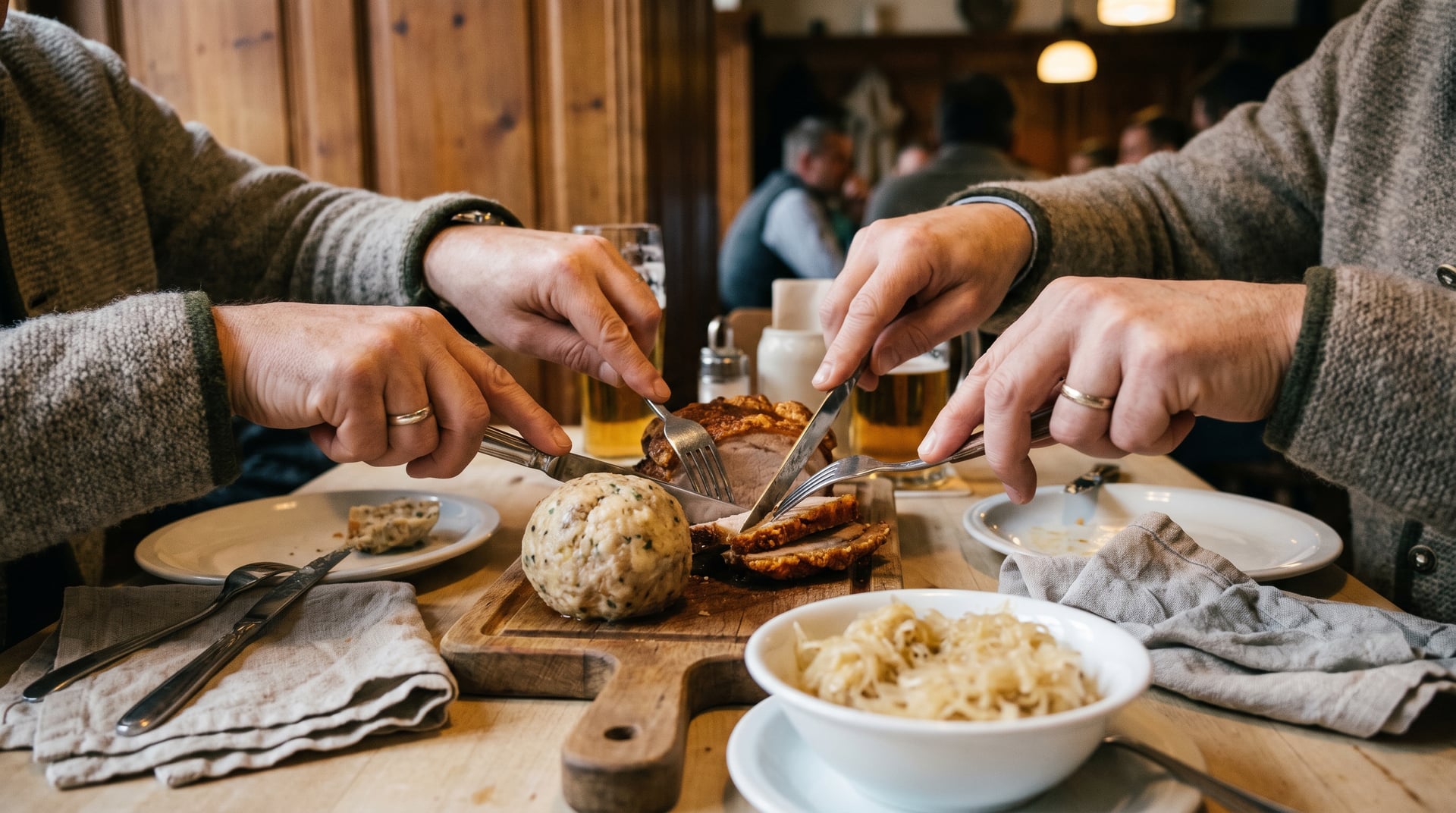 Wirtshäuser in Linz: Wo es Bratl, Schnitzel und Knödel gibt