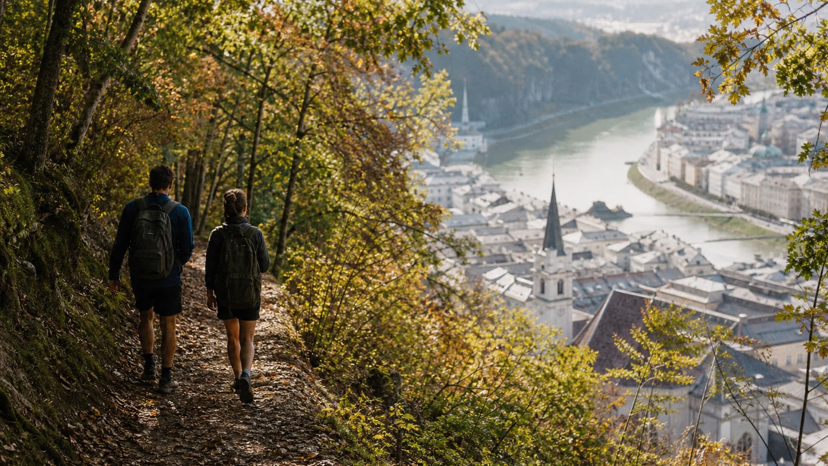 Wandern in Linz: die sieben Stadtwanderwege